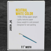 U.S. Art Supply - Tabla de dibujo de madera ajustable para artistas, 24.8 in de ancho x 18.9 in de alto (A2), 11.0 in de ancho x 13.8 in de alto y 36 colores de acuarela. - Arteztik
