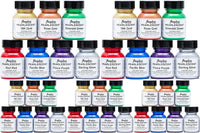 Angelus Pintura para cuero, juego de 7 colores perlados, 1 oz frascos 5 unidades - Arteztik
