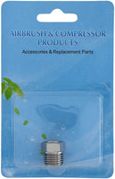 Master Airbrush marca 1/4" BSP macho a 1/8" BSP hembra Fitting adaptador de conversión, conector para mangueras de aerógrafo y Compresores - Arteztik
