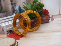 Vincilee 2 rollos de alambre de aluminio para manualidades, alambre de metal flexible para hacer joyas y manualidades (0.098 in de diámetro) - Arteztik
