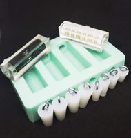 HCC Jr Series 4 Cavidad Molde de silicona tube-in etiqueta Casting - Arteztik
