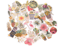 STICON - Pegatinas de flamenco para ordenador portátil, scrapbook, manualidades infantiles (48 piezas) - Arteztik
