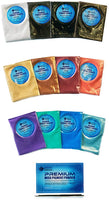 Polvo de pigmento premium para resina epoxi paquete variado, juego de 12 colores, 0.18 oz cada uno - Arteztik

