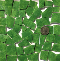 Mosaico Arte y Artesanía Suministros HP Pintado a Mano Reciclado Roto Plato Azulejos Agua Verde HP53 - Arteztik
