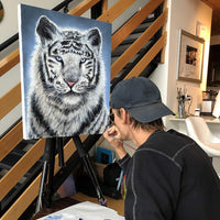 Lienzo artístico prémium de 16.0 x 20.0 in, lienzo de pintura estirado 100% algodón, Fredrix, ColorByFeliks para pintura acrílica, pintura al óleo, lienzos en blanco imprimados en Estados Unidos para pintura - Arteztik

