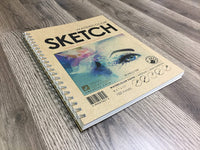 Design Ideation - Cuaderno de bocetos para acuarela: libro de proyectos creativo para lápiz, tinta, marcador, carbón y acuarelas. Ideal para arte, diseño y educación. 8.5 x 11.0 in. - Arteztik
