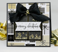 Sellos transparentes con sellos de Navidad para casa de granja con texto en inglés "Joy To The World", 10 unidades - Arteztik
