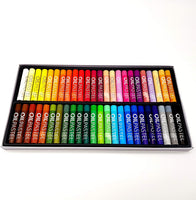 Juego de 48 pasteles de aceite suave de Mungyo Gallery no tóxicos con materiales de dibujo (soporte en pastel, borrador) - Arteztik
