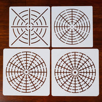 Krafty Bobafty Mandala Dotting Tools Set - 28 piezas de rocas de pintura, juego de arte de calidad Stylus Craft, diseños de pintura en plantillas redondas (incluidas), así como pintura y lienzos de cualquier forma o tamaño. - Arteztik
