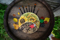 Juego de pinceles de pintura Daco Clarity 15 piezas+1, pinceles de arte con paleta de cuchillos, esponja de pintura y estuche de organización estable, se puede utilizar como pinceles de pintura acrílica, pinceles de pintura al óleo o pinceles de acuarela - Arteztik

