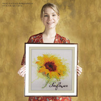 Kit de pintura de diamante para adultos 5D pintura con diamantes DIY Kit de pintura girasol flores pintura por número con Gem Art Drill y Dotz 12" x 12" - Arteztik
