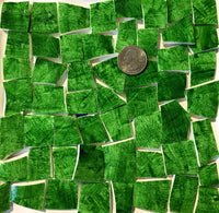 Mosaico Arte y Artesanía Suministros HP Pintado a Mano Reciclado Roto Plato Azulejos Agua Verde HP53 - Arteztik
