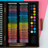Art 101 - Juego de arte de madera (173 piezas) - Arteztik
