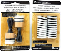 Mini herramienta de mezcla de tinta-1 redonda (mini herramienta de mezcla de tinta con espumas de repuesto) - Arteztik
