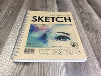 Design Ideation - Cuaderno de bocetos para acuarela: libro de proyectos creativo para lápiz, tinta, marcador, carbón y acuarelas. Ideal para arte, diseño y educación. 8.5 x 11.0 in. - Arteztik
