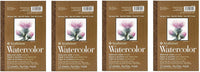 Strathmore (298-103 400 Series Watercolor Pad, 5.5"x8.5", 12 Sheets (Тwo Рack) - Arteztik
