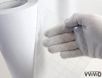 Alto Brillo Transferencia de vinilo transparente rollo de papel autoadhesiva W/Red respaldo 3 mil - Arteztik
