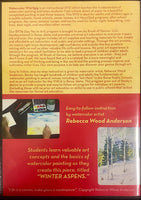 Aprende a pintar acuarela en 4 DVD de fácil lección: cómo pintar con acuarela y técnicas de acuarela DVD de paisajismo de acuarela, lecciones, vídeo, acuarela, escuela, DVD, Aspensa de invierno... - Arteztik
