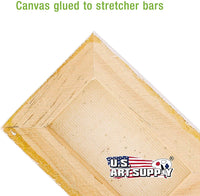 US Art Supply - Mini lienzo de 3.9 x 5.9 in con imprimación profesional (1 paquete de 12 mini lienzos) - Arteztik
