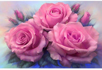 Witfox - Kit de pintura de diamantes 5D para bricolaje con números y lirios de agua, 15.7 x 11.8 in - Arteztik
