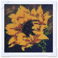 Witfox - Kit de pintura de diamantes 5D para bricolaje con números y lirios de agua, 15.7 x 11.8 in - Arteztik
