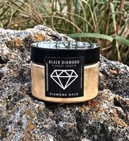 42g/1.5oz Diamond Gold Mica Powder Pigment (Epoxy,Paint,Color,Art) Black Diamond Pigments - Arteztik
