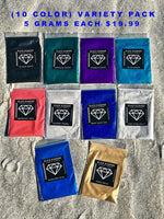 42 G/1.5Oz Toscana Sunset polvo de mica pigmento (epoxi, resina, jabón, Plastidip), color negro diamante pigmentos por CCS - Arteztik
