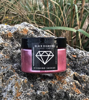 42g/1.5oz Diamond Savage Mica Powder Pigment (Epoxy,Resin,Soap,Plastidip) Black Diamond Pigments - Arteztik
