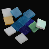 F Fityle 250 piezas de muchos colores cuadrados azulejos de mosaico de vidrio para hacer mosaico artesanía, multicolor - Arteztik
