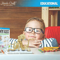 Hands Craft - Juego de rompecabezas de madera 3D - Arteztik
