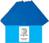 Craftables Hojas de vinilo adhesivo permanente de 12 x 12 pulgadas - Arteztik

