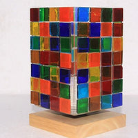 F Fityle 250 piezas de muchos colores cuadrados azulejos de mosaico de vidrio para hacer mosaico artesanía, multicolor - Arteztik
