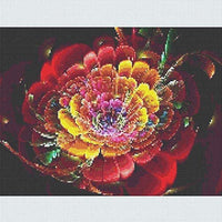 Witfox - Kit de pintura de diamantes 5D para bricolaje con números y lirios de agua, 15.7 x 11.8 in - Arteztik
