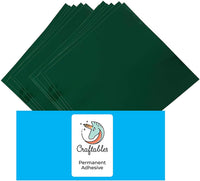 Craftables Hojas de vinilo adhesivo permanente de 12 x 12 pulgadas - Arteztik

