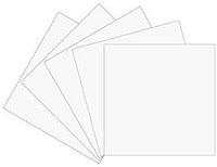 Vinilo permanente de 12.0 in x 12.0 in, 5 paquetes de vinilo brillante para interior y exterior, con reverso adhesivo en acabado brillante para silueta y crricut para hacer monogramas pegatinas y letras. - Arteztik

