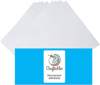 Craftables Hojas de vinilo adhesivo permanente de 12 x 12 pulgadas - Arteztik
