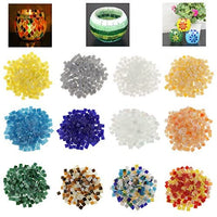 F Fityle 250 piezas de muchos colores cuadrados azulejos de mosaico de vidrio para hacer mosaico artesanía, multicolor - Arteztik
