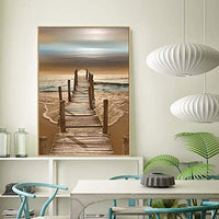 Kit de pintura NEILDEN 5D de diamantes, para adultos, para trabajos manuales, pintura de bordado con diamantes de imitación, pintura de punto de cruz, manualidades para decorar la pared del hogar, 30x40 cm - Arteztik
