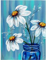 Witfox - Kit de pintura de diamantes 5D para bricolaje con números y lirios de agua, 15.7 x 11.8 in - Arteztik
