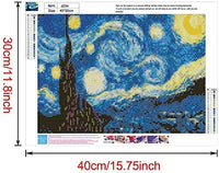Halloween Decorations DIY 5D Diamond Painting by Number Kits Full Drill Rhinestone Pictures Painting Arts Craft for Home Wall Decor (12” x 10”,Halloween Pumpkin) - Arteztik
