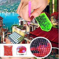 Kit de pintura NEILDEN 5D de diamantes, para adultos, para trabajos manuales, pintura de bordado con diamantes de imitación, pintura de punto de cruz, manualidades para decorar la pared del hogar, 30x40 cm - Arteztik
