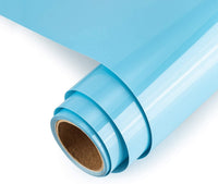 KENICUT PU transferencia de calor adhesivo rollo de vinilo 100.1 x 11.5 ft para camiseta DIY (azul) - Arteztik
