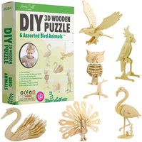 Hands Craft - Juego de rompecabezas de madera 3D - Arteztik
