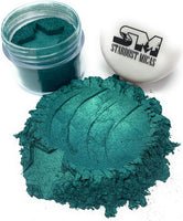 Pigmento en polvo de mica de grado cosmético de pigmentos de perla para colorear slime, resina epoxi, fabricación de jabón, colorante para tinte metálico epoxi polvo Stardust Micas y Micas cosmética - Arteztik
